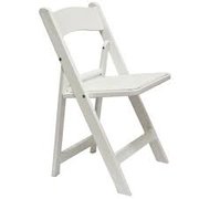 White Padded Chair White Padded Chair