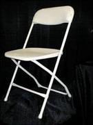 White Folding Chair White Folding Chair